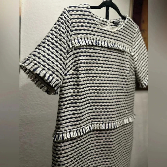 Worth new york navy/white dress size 10 - Picture 4 of 11